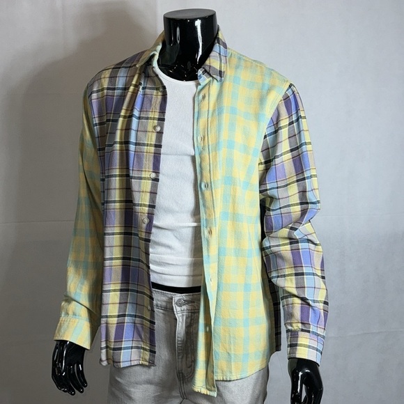 Mens Zara flannel button up - Picture 3 of 10